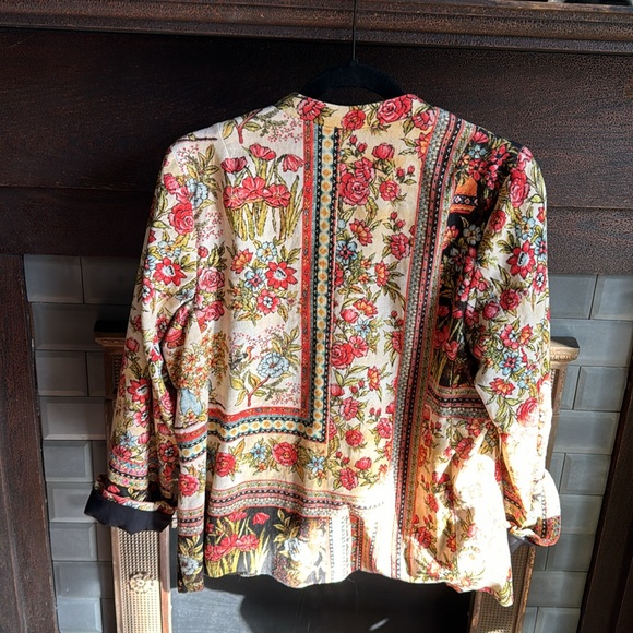 Anthropologie Vineet Bahl floral blazer - Picture 4 of 5